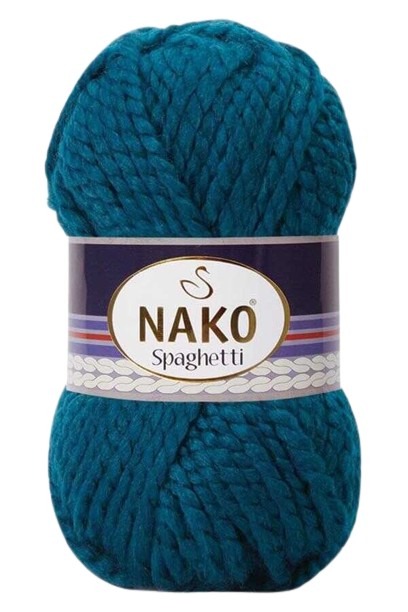 Spaghetti 2273 - tyrkysová tmavá
