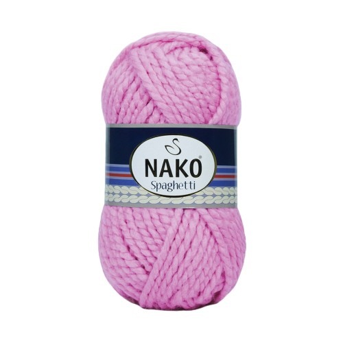 Pletací příze Nako spaghetti 6750 - růžová