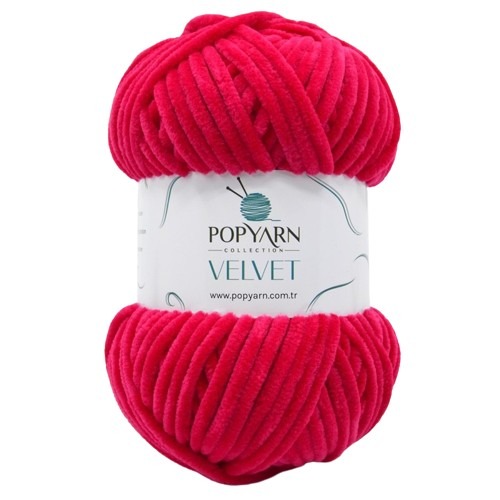 Knitting yarn Velvet B05 - pink