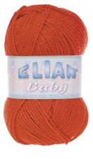 Pletací příze Elian Baby 03411 - oranžová