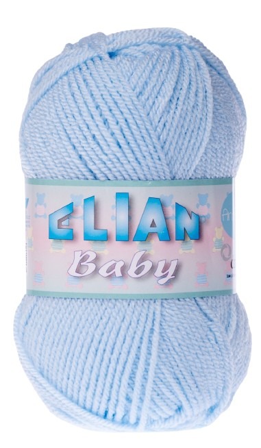 Pletací příze Elian Baby 1900 - modrá