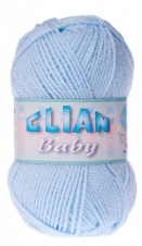 Pletací příze Elian Baby 1900 - modrá