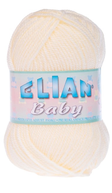 Příze Elian Baby 2378 - žlutá