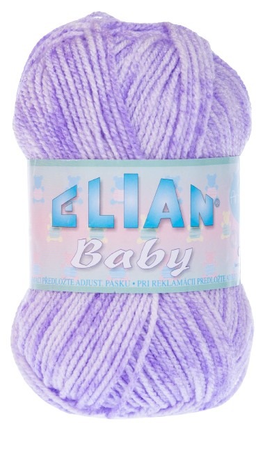Příze  Elian Baby 31707 - fialová