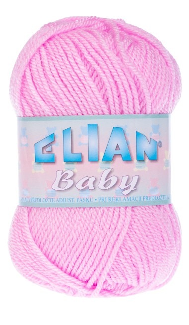 Pletací příze Elian Baby 6936 - růžová