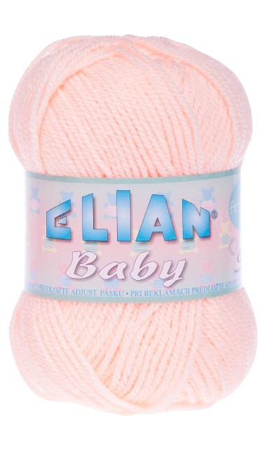 Pletací příze Elian Baby 701 - oranžová