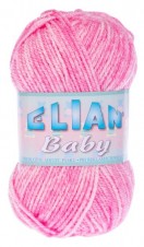 Pletací příze Elian Baby 709 - růžová