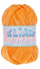 Pletací příze Elian Baby 766 - oranžová