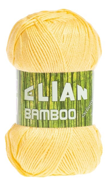 Knitting yarn Bamboo 215 - yellow