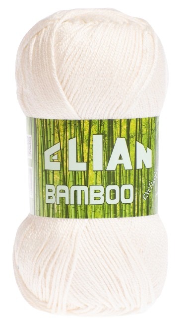 Knitting yarn Bamboo 6730 - natural white