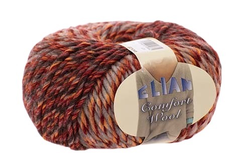 Knitting yarn Comfort Wool 461 - red