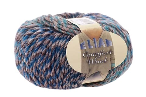 Pletacia priadza Comfort Wool 462 - modrá