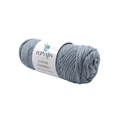 Příze Cotone bambino B120 - šedá, 250g 60m