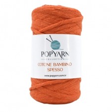 Příze Cotone bambino spesso B218 - oranžová, 250g 75m