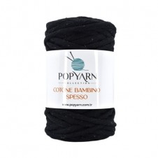 Příze Cotone bambino spesso B219 - černá, 250g 75m