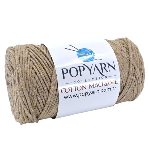 Příze Cotton Macrame B013 - béžová, 250g 190m