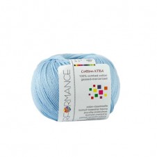 Bavlněná příze Cotton Xtra 81 - modrá 50g 150m