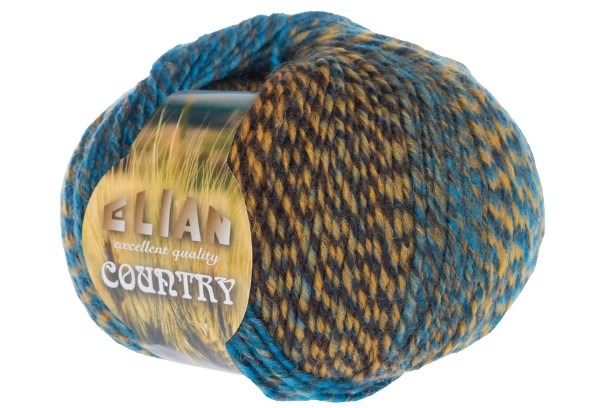 Knitting yarn Country 20546 - blue