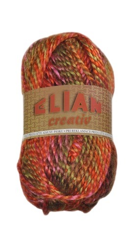 Knitting yarn Creativ 85839 - orange