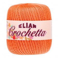 Háčkovací příze Crochetta 3209 - oranžová