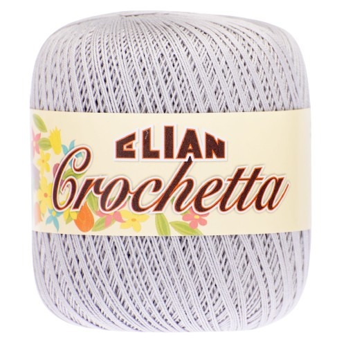 Háčkovací příze Crochetta 3223 - šedá