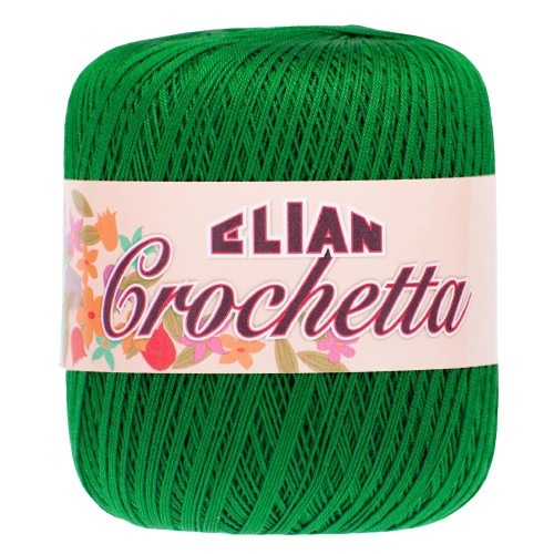 Příze Elian Crochetta 3233 - zelená