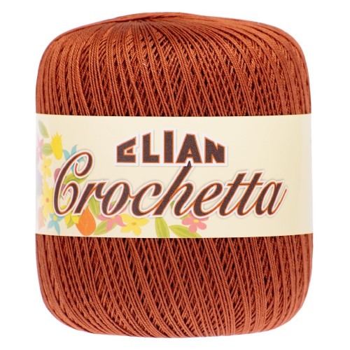 Háčkovací příze Crochetta 3246 - hnědá