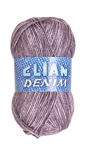 Knitting yarn Denim 675 - purple