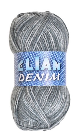 Knitting yarn Denim 729 - green
