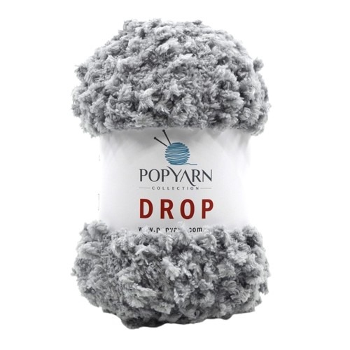 Příze Drop B4 - šedá, 100g 55m