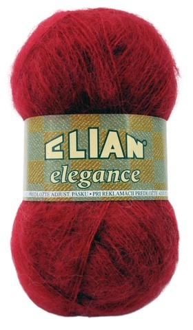 Knitting yarn Elegance 174 - red