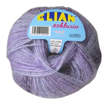 Knitting yarn Exklusiv 194 - purple