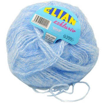 Knitting yarn Exklusiv 26 - blue