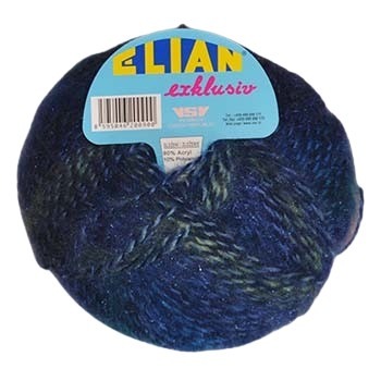 Knitting yarn Exklusiv 975 - blue
