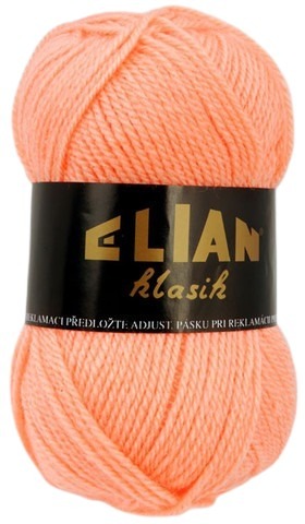 Knitting yarn Klasik 1292 - salmon - Elian Klasik 1292