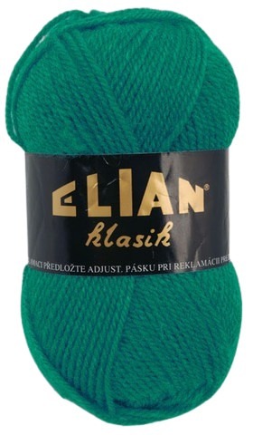 Příze  Elian Klasik 132 - zelená