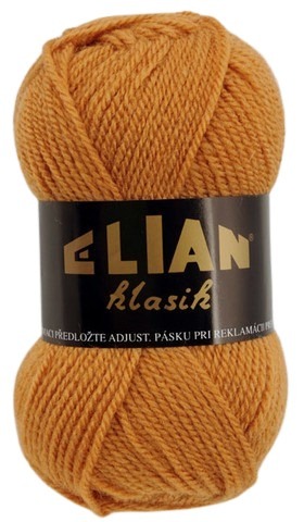 Strickgarn Klasik 2174 - braun - Pletací příze Elian Klasik 2174