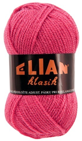 Strickgarn Klasik 3276 - rot - Pletací příze Elian Klasik 3276