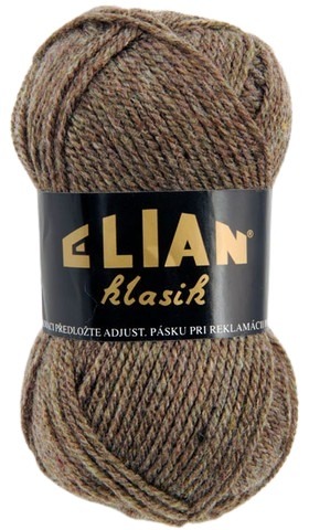 Příze Elian Klasik 3497 - hnědá