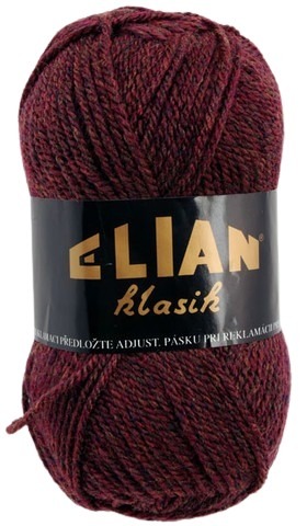 Příze Elian Klasik 3501 - vínová