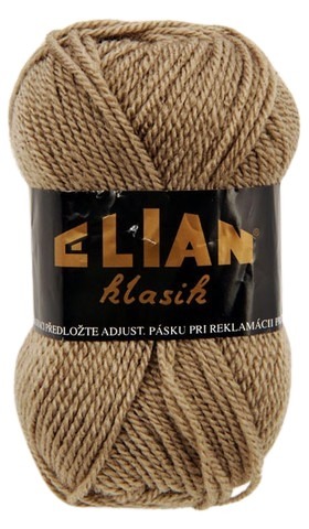 Příze Elian Klasik 454 - hnědá