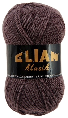 Knitting yarn Klasik 503 - purple - Pletací příze Elian Klasik 503