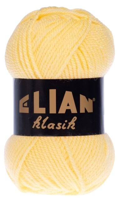 Příze Elian Klasik 98595 - žlutá