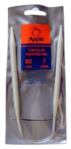 Circular knitting needles 80 cm - 7 mm