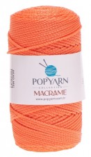 Příze Macrame B012 - oranžová, 100g 140m