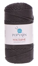 Příze Macrame B015 - černá, 100g 140m