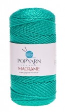 Příze Macrame B034 - zelená, 100g 140m