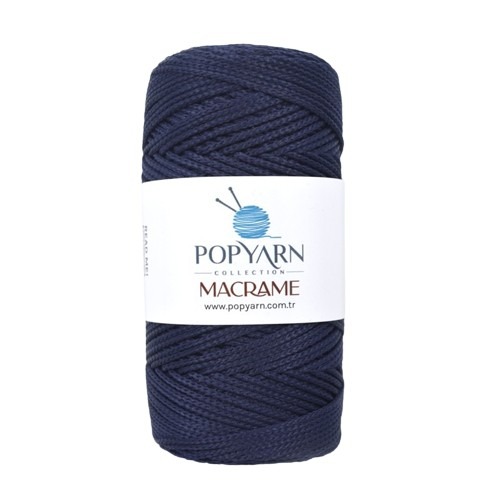 Macrame B001 - blue, 100g 140m - Macrame B001 - blue, 100g 140m