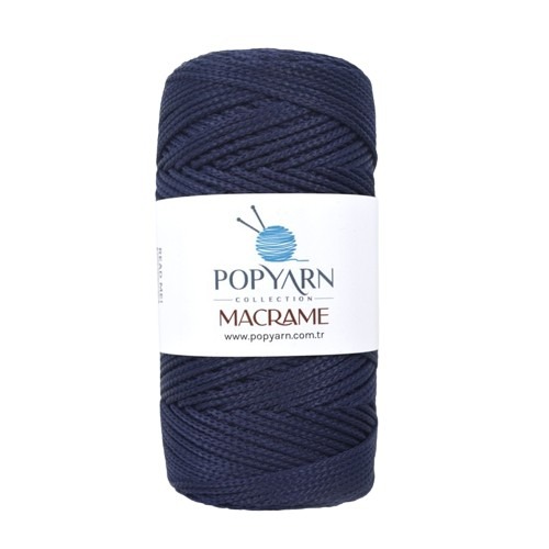 Macrame B001 - niebeski, 100g 140m