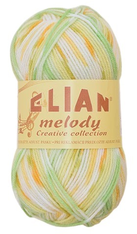 Ponožková příze Elian Melody 299 - zelená